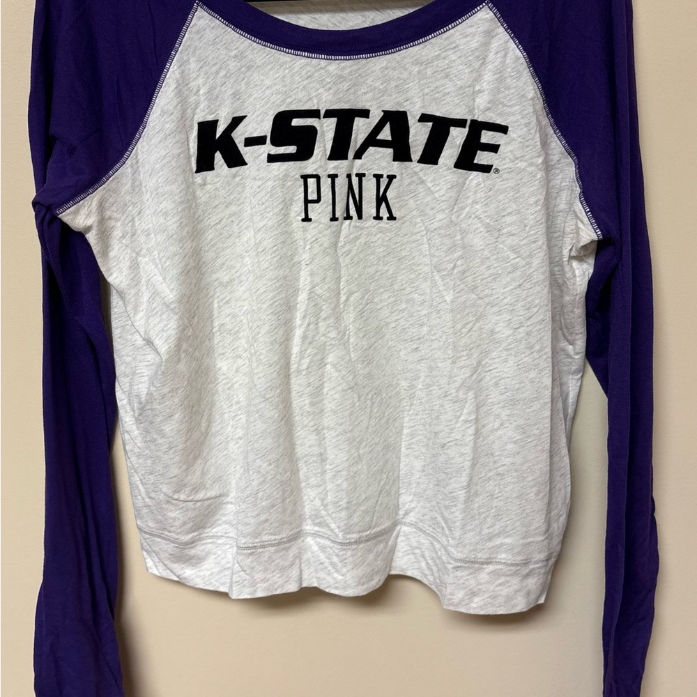 PINK Victoria's Secret Kansas State Tee
